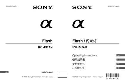 sony 索尼HVL-F42AM